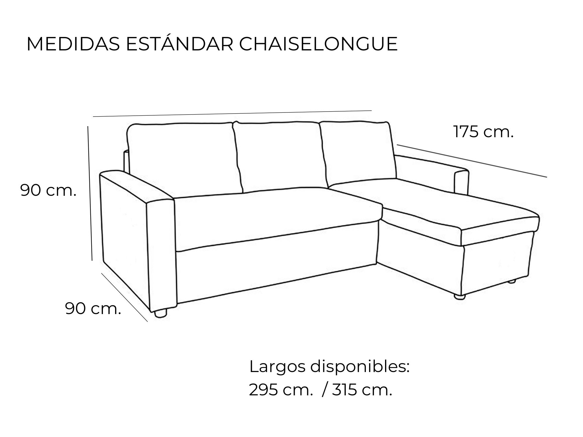 Sofá moderno de diseño Divani Bimba chaiselongue comprar online tienda